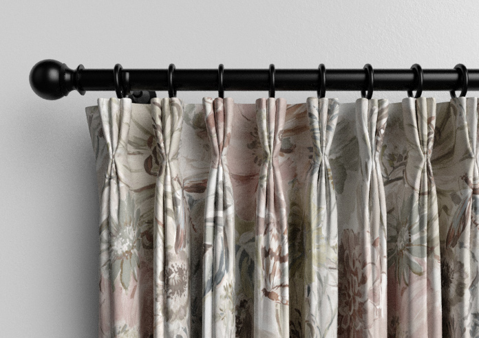 Spring Garden, Dusky Rose - Made to Measure Curtains - Image 11